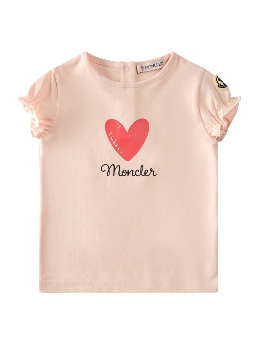 Baby Girl Pink Graphic T-Shirt 1