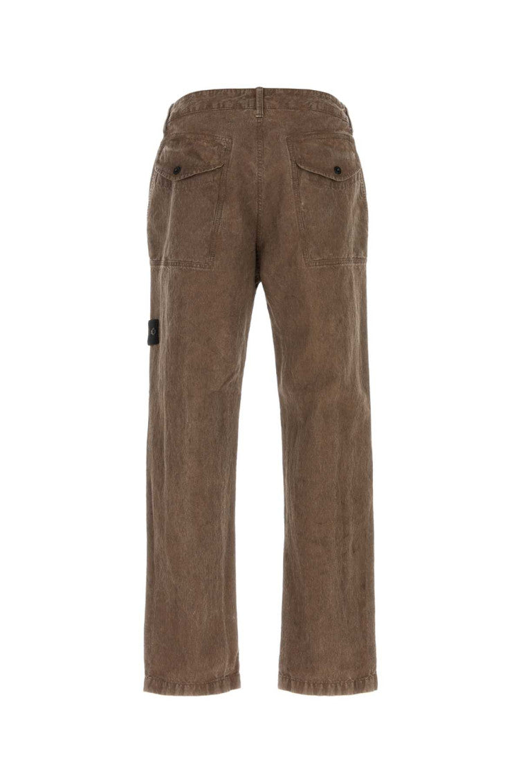 Lead Grey Corduroy Trousers 2