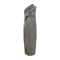 Dark Grey One Shoulder Maxi Dress 1