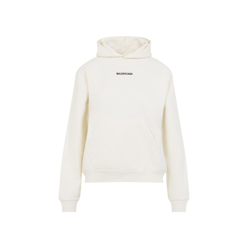 Off White Logo Hood Sweatshirt 1