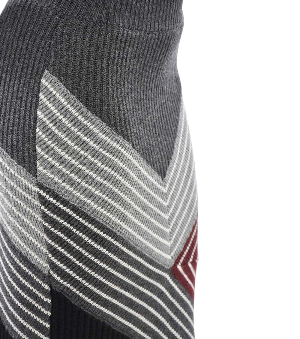 Multicolor Stripes Midi Skirt 4