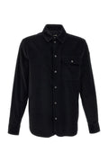 Black Regular Corduroy Overshirt 1