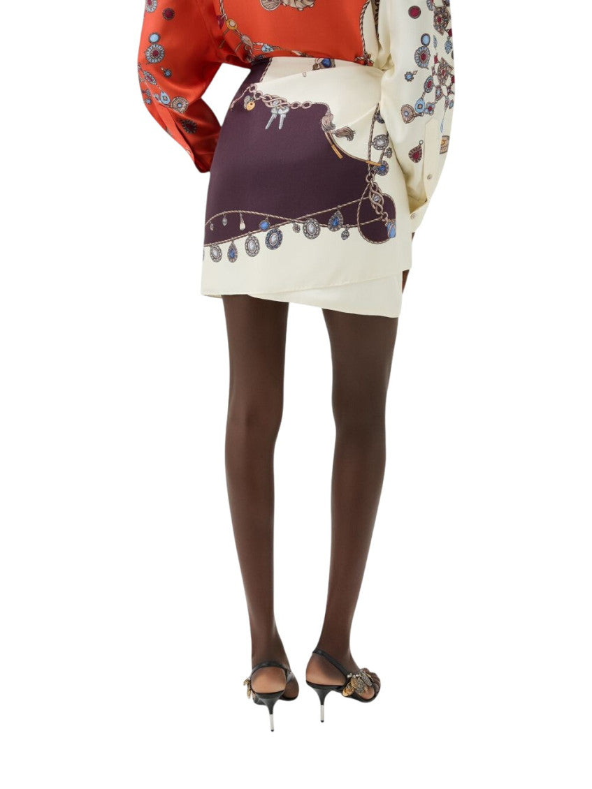 Multicolor Printed Mini Skirt 4