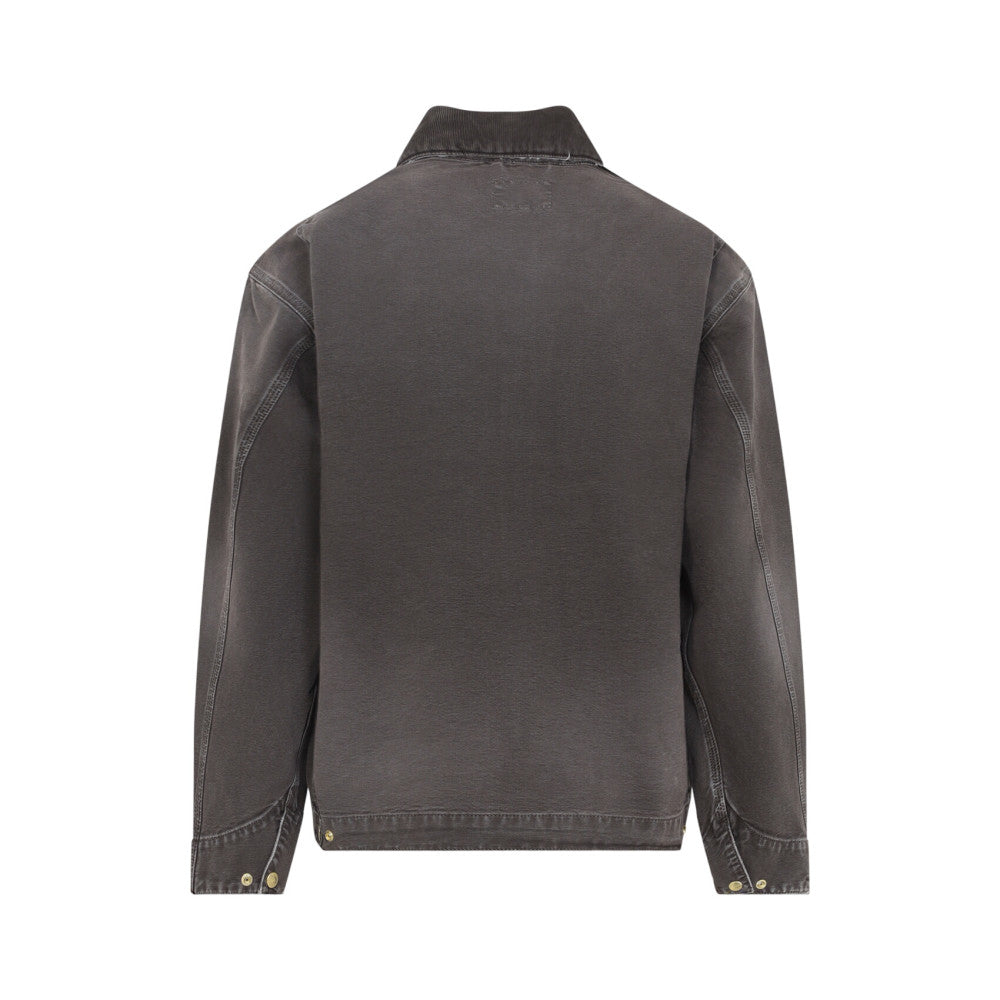 Brown Shirt Collar Jacket 2