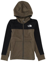 Boys Green Color Block Jacket 1