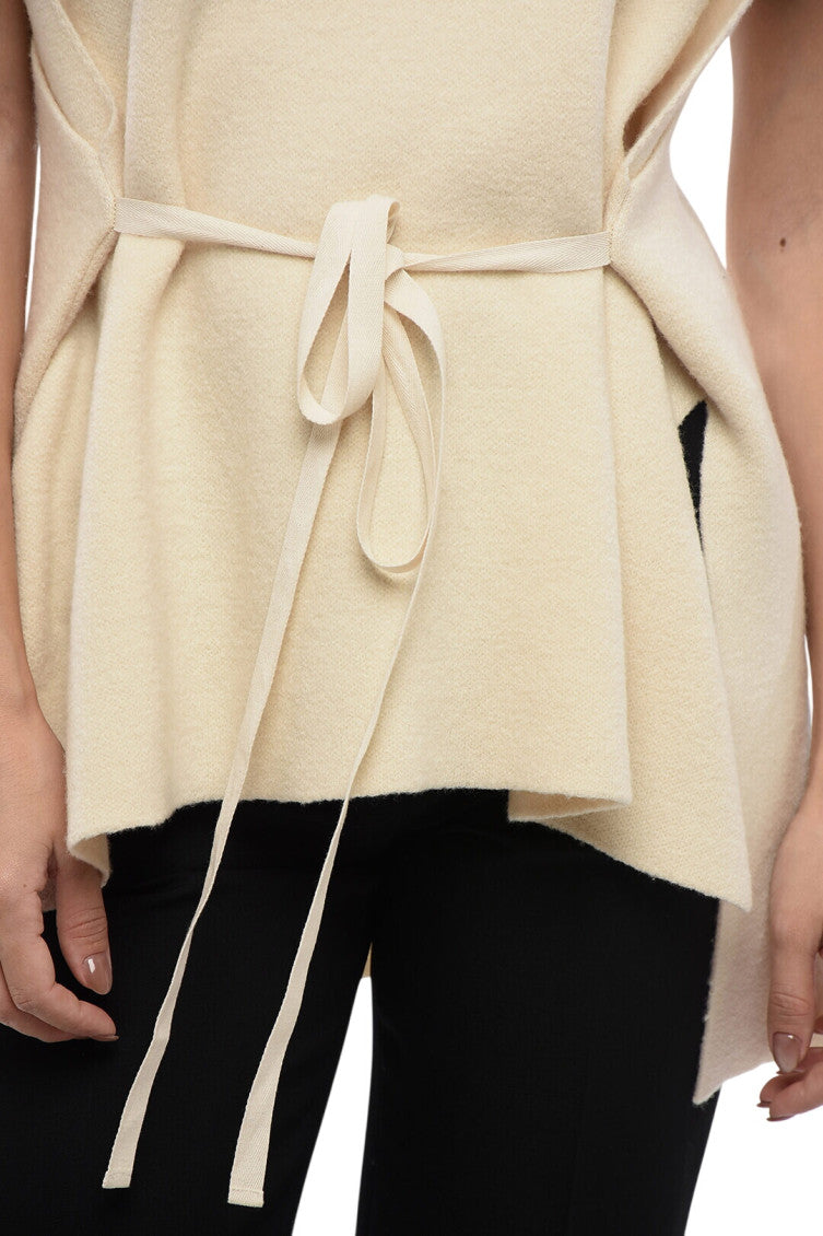 Off White V Neck Jacket 3