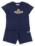 2-piece Navy Blue Printed T-Shirt/Shorts Sets (Baby Boys) 1