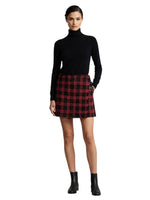 Multicolor Checks Mini Skirt 1