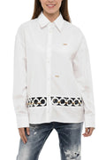 White Regular Solid Shirt 1