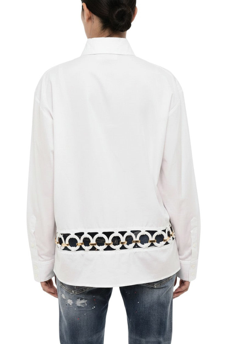 White Regular Solid Shirt 2