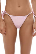 Light Pink Solid Swimwear 1