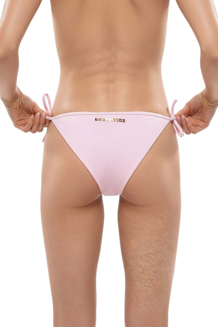 Light Pink Solid Swimwear 2