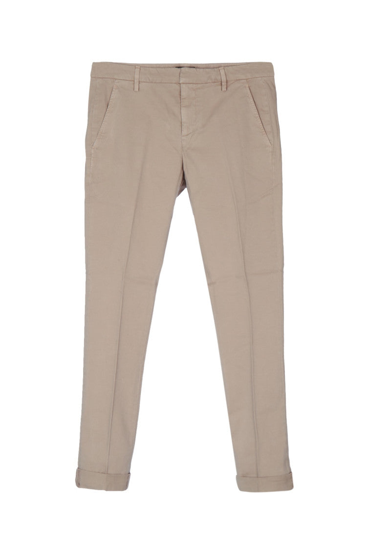 Beige Regular Chino Pants 1