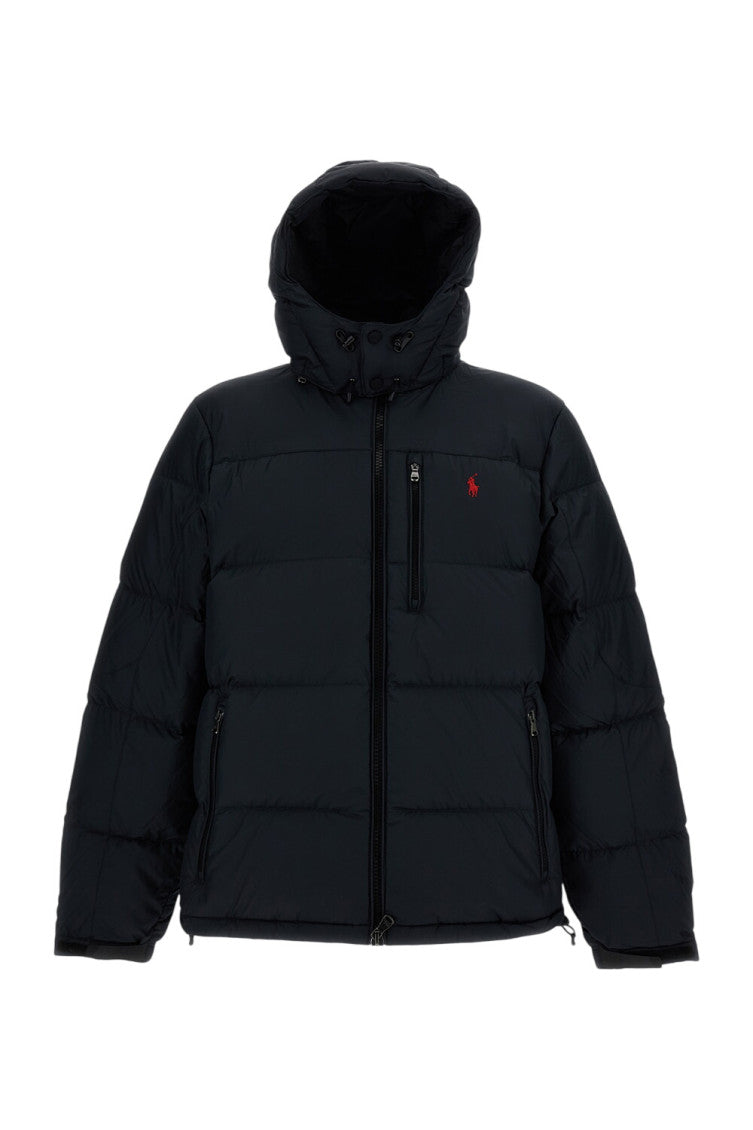 Black Quilted Hood Jacket 1