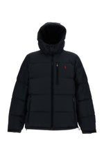 Black Quilted Hood Jacket 1