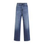 Blue High Rise Jeans 1