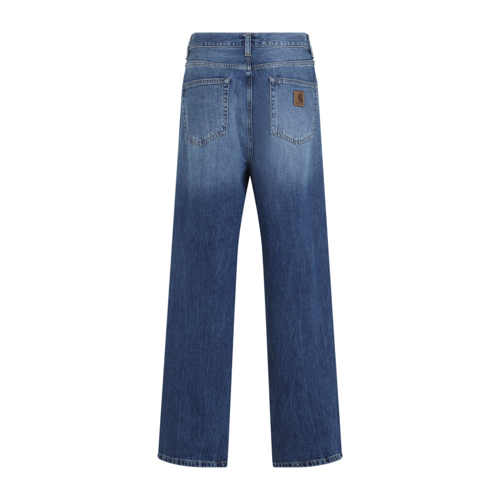 Blue High Rise Jeans 2
