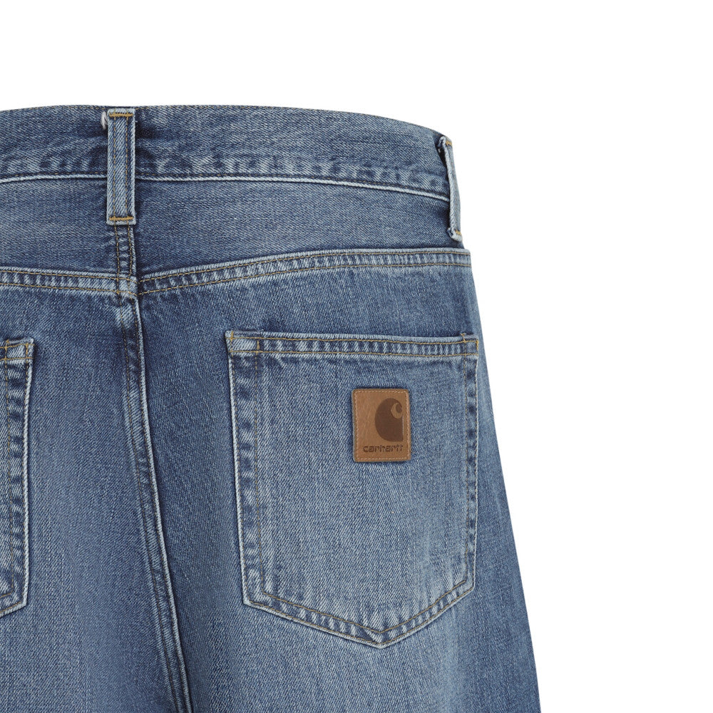 Blue High Rise Jeans 3