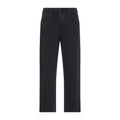 Black Mid Rise Jeans 1