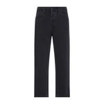 Black Mid Rise Jeans 1