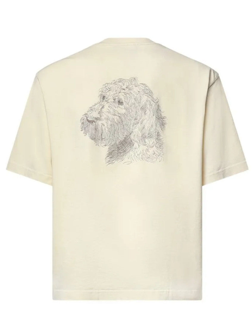 Off White Crew Neck T-Shirt 2