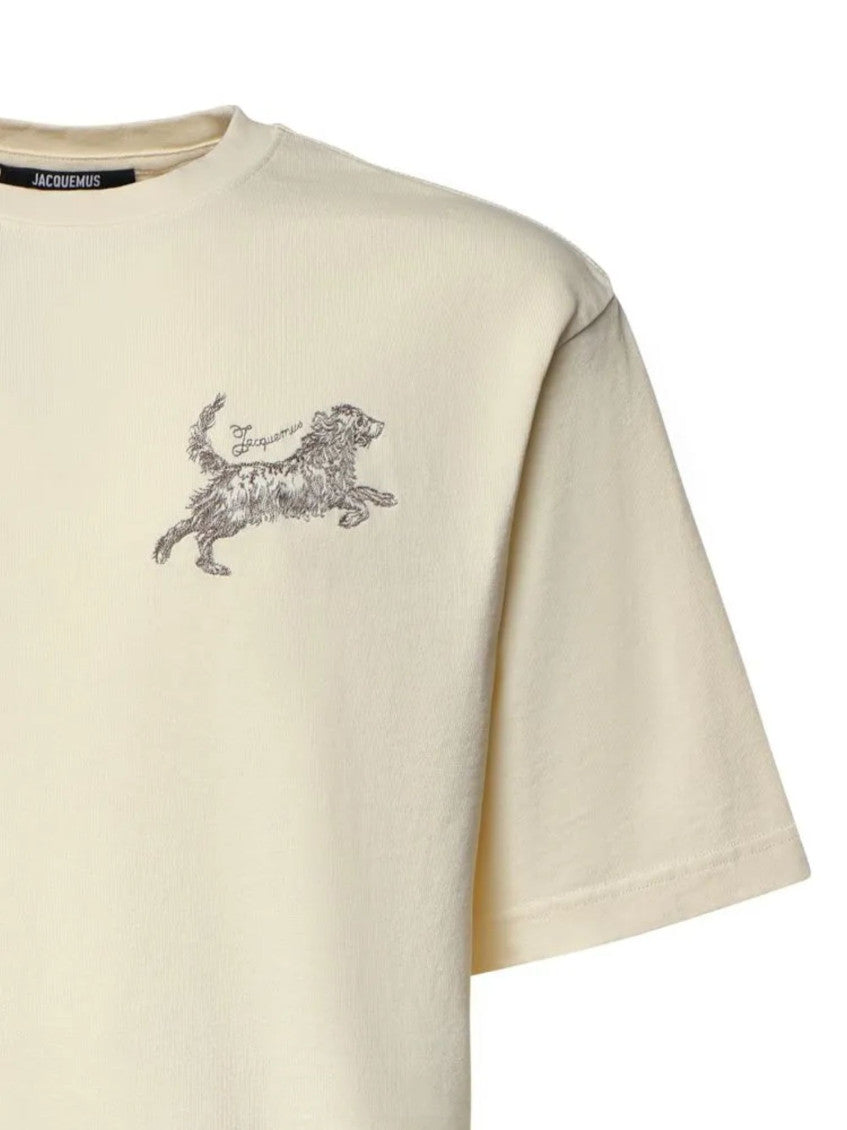 Off White Crew Neck T-Shirt 3