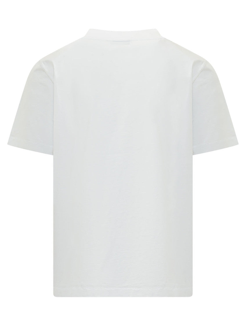 White Graphic Crew Neck T-Shirt 2