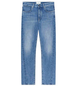 Blue Mid Rise Jeans 1