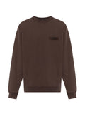 Brown Crew Neck Sweatshirt 1