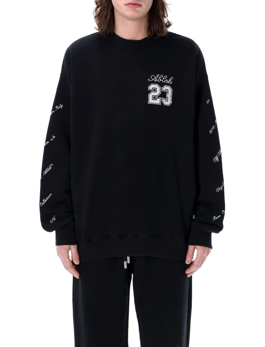 Black Crew Neck Sweatshirt 1