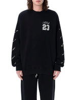 Black Crew Neck Sweatshirt 1