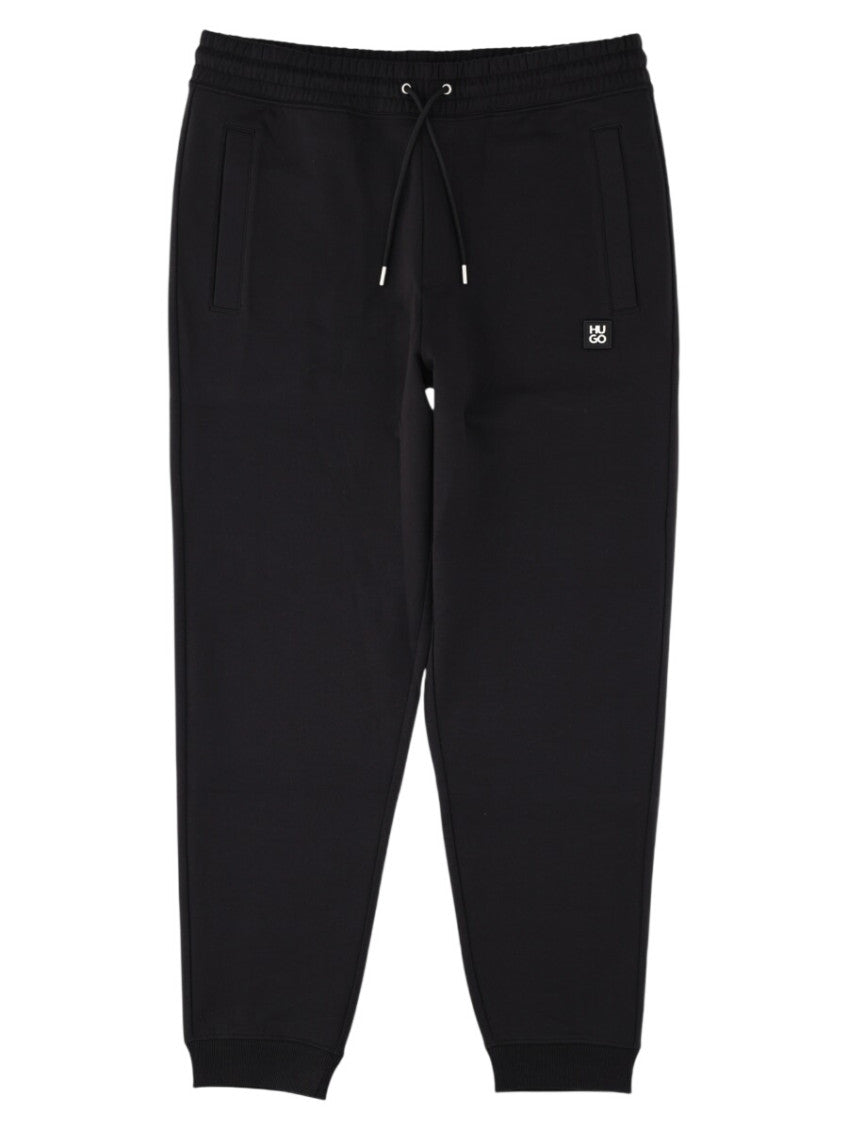 Black Logo Regular Joggers 1