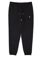 Black Logo Regular Joggers 1