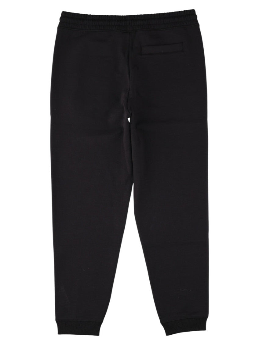 Black Logo Regular Joggers 2