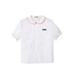 White Regular Logo Shirt 1