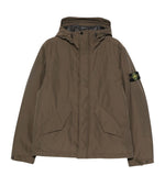 Brown Logo Hood Jacket 1