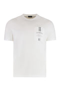 White Logo Crew Neck T-Shirt 1