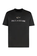 Black Logo Crew Neck T-Shirt 1