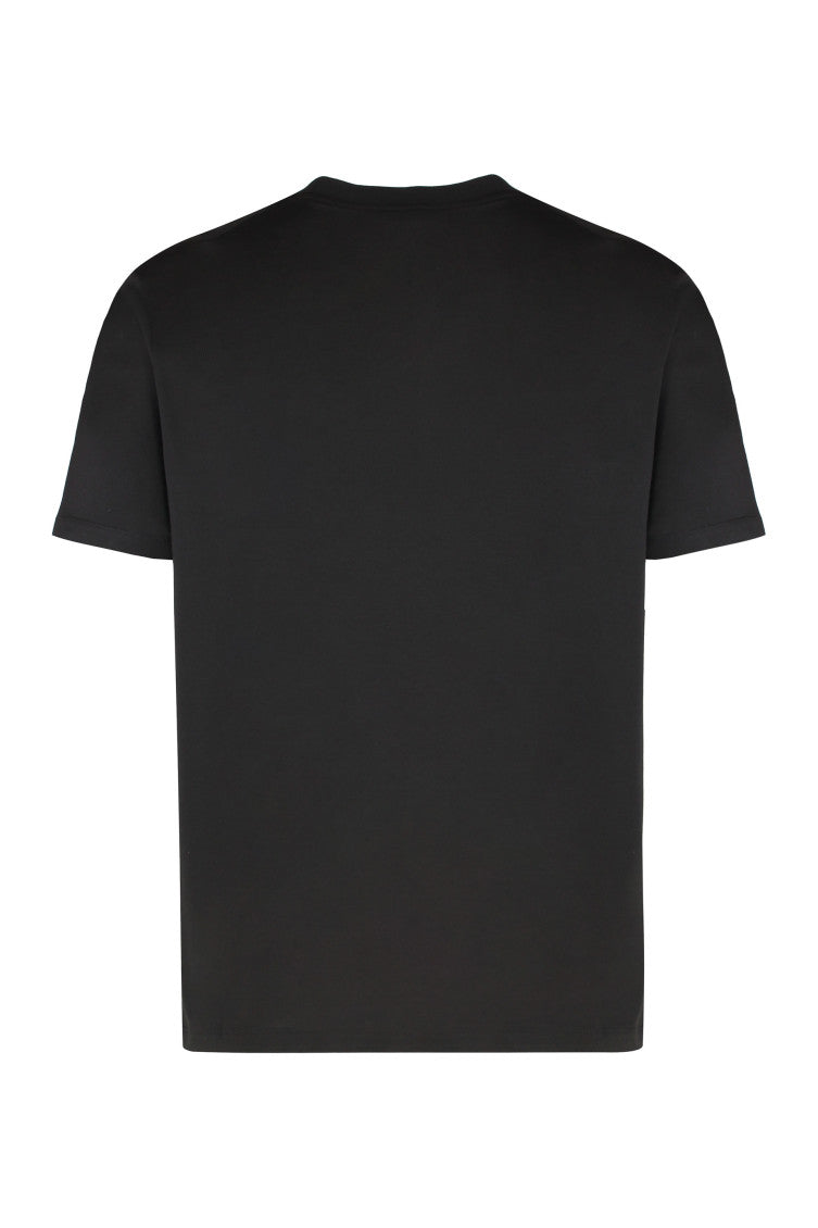Black Logo Crew Neck T-Shirt 2