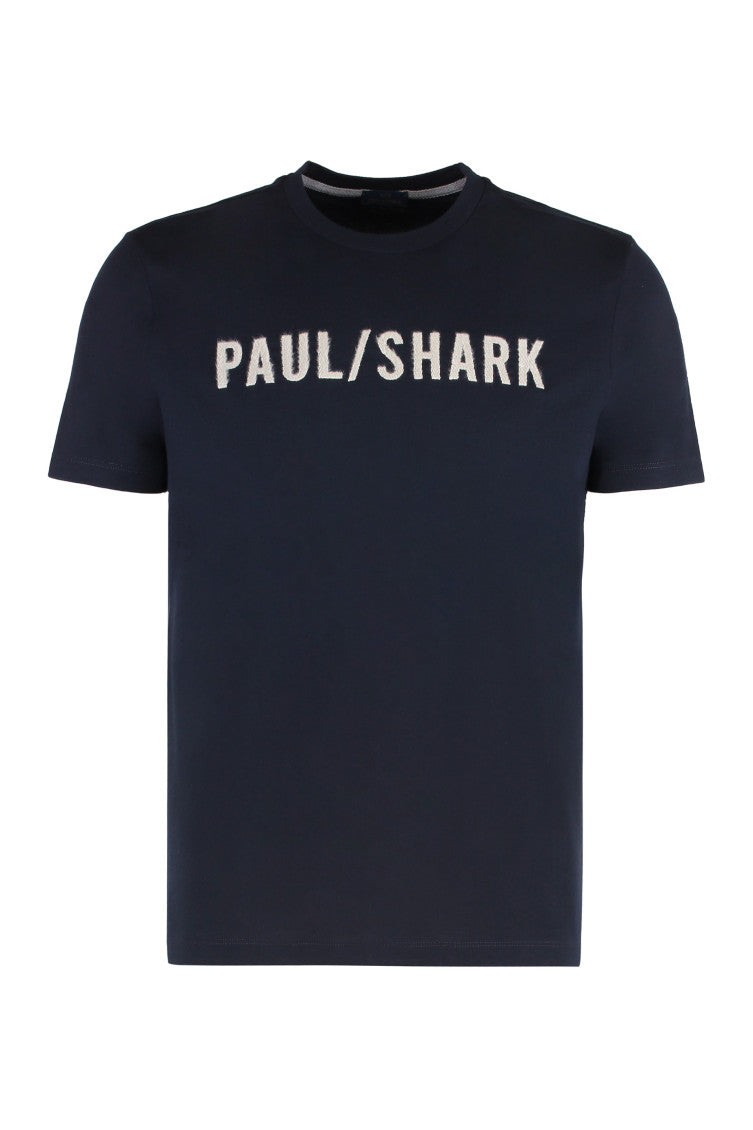 Navy Blue Crew Neck T-Shirt 1