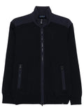 Black Regular Zip Up Cardigan 1
