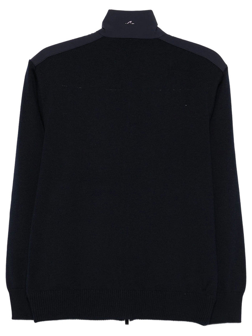 Black Regular Zip Up Cardigan 2