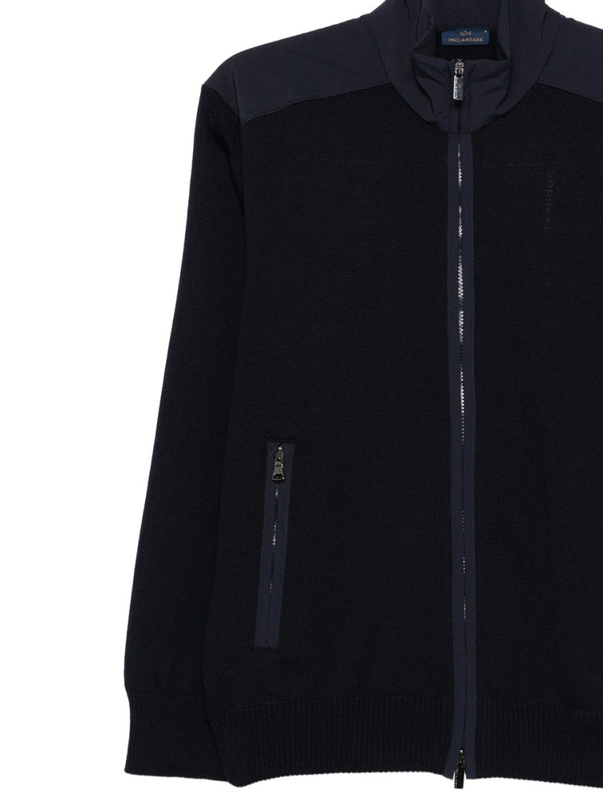 Black Regular Zip Up Cardigan 3