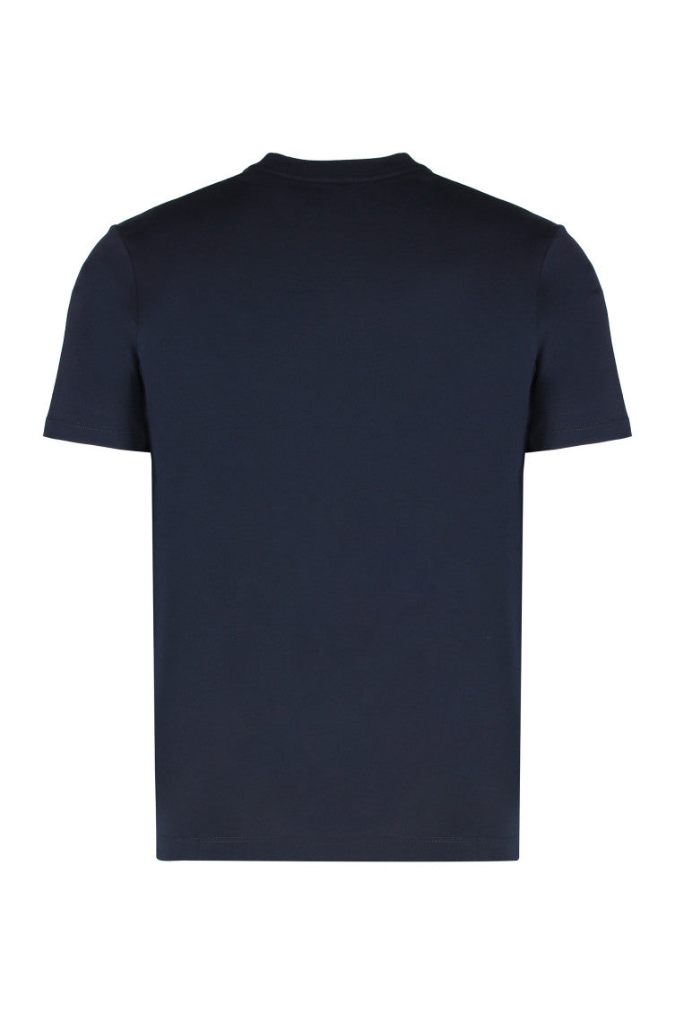 Navy Blue Crew Neck T-Shirt 2