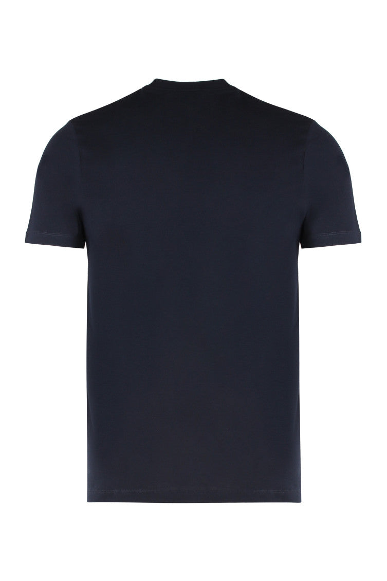 Dark Navy Crew Neck T-Shirt 2