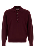 Red Regular Polo Sweater 1