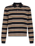 Multicolor Stripes Full Sleeves Polo 1