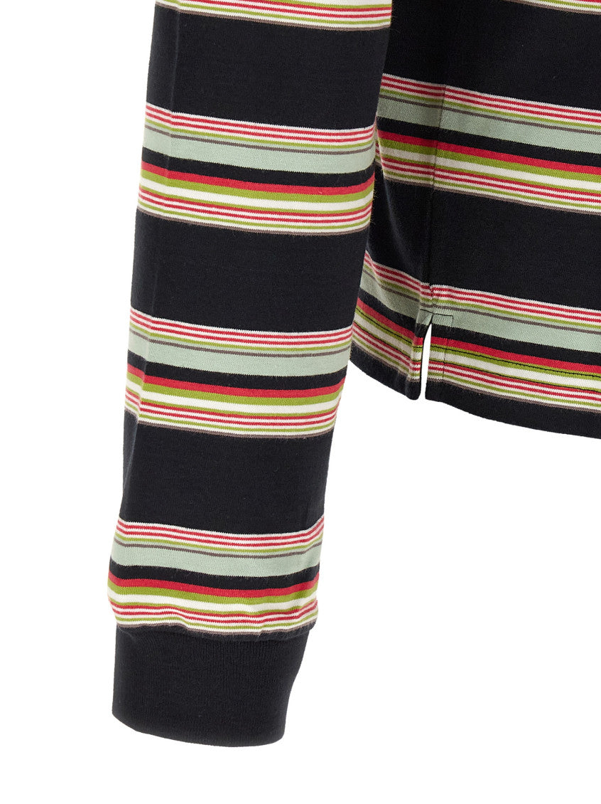 Multicolor Stripes Full Sleeves Polo 4