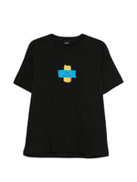 Black Graphic Crew Neck T-Shirt 1