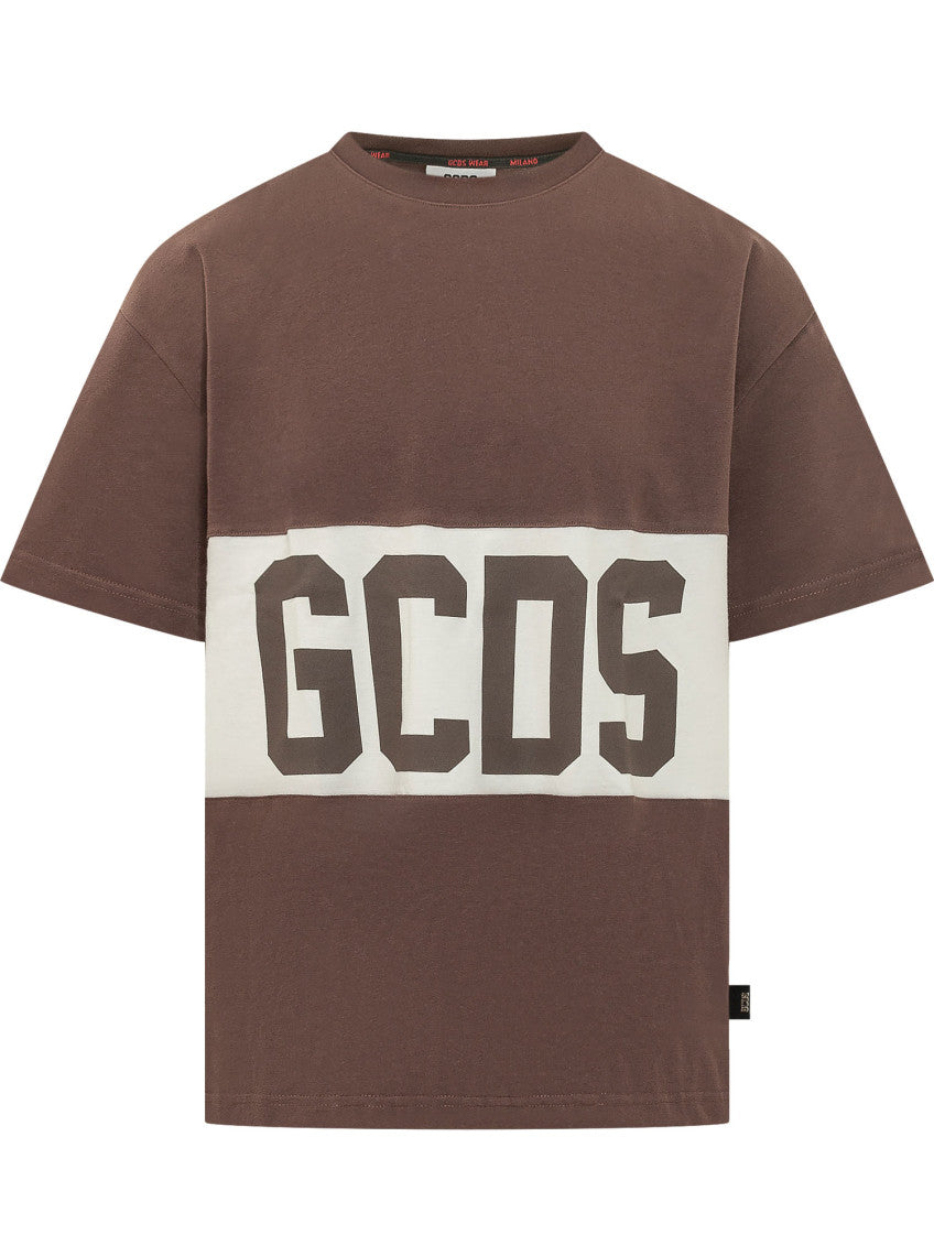 Brown Crew Neck T-Shirt 1